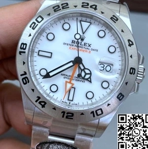 Clean White Dial Factory Steel Rolex Explorer M226570-0001 Stainless 0429